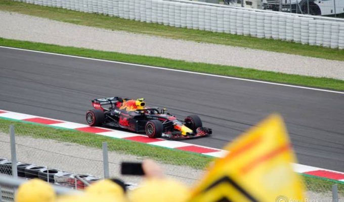 Verstappen at the 2018 Spanish GP